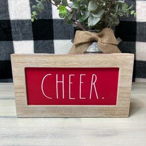 Rae Dunn Cheer Sign